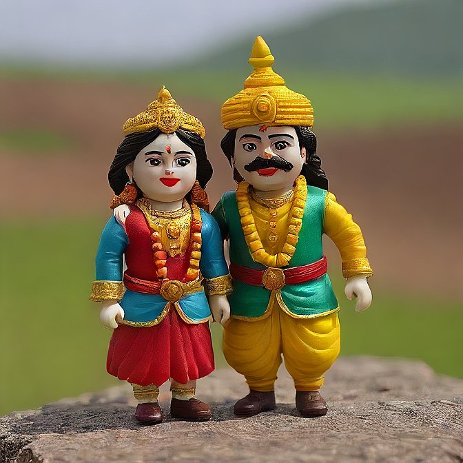 3D cartoon character art